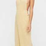 Free People Beach Light Yellow Sunrise Pinafore Jumper Sz.XS NWT Photo 0