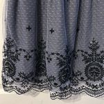 Rhapsody NWT Junior’s Medium Sleeveless Grey & Black Lace Dress Photo 4
