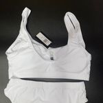 Frederick's of Hollywood NWT Vedra White Bikini Swim Bathing Suit Size Small Photo 5