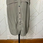 Kain Label Tan‎ Beige Silk Short Sleeve Shirtdress Size US 8 Tan Photo 4