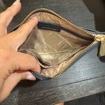 Michael Kors Dark Blue Pebbled Leather Wristlet Photo 3