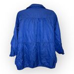 Kensie Blue Utility Rain Jacket M Lightweight Water Resistant Utility Classic Photo 1