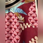 Farm Rio ADIDAS x ‎ COLLAB PINEAPPLE POLKA DOTS ATHLEISURE TANK DRESS Size Small Photo 6