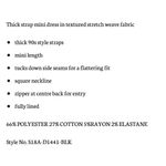 Bec & Bridge Bec‎ & Bridge Women’s Catalina Ave Black Mini Dress Size 6 U.S. Photo 4