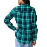 st. john's bay St John Bay Plaid Button-Up Shirt with purples & grays Plaid Button-Up Shirt Photo 6