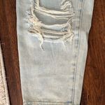 Missguided Light Blue Wash Riot Vintage Distress Mom Jeans Photo 3