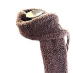 Barefoot Dreams CozyChic Pom Pom Beanie Scarf Set in Chestnut NWT Photo 4