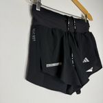 Adidas  Ultimate Pocket Running Shorts Black XS | High Rise 3” Inseam NWT Photo 3