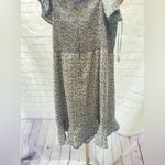 Melrose and Market  | Floral Flutter Sleeve Smocked Fit and Flare Dress XL NWT Photo 7