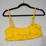 ANDIE NWT Sunbeam Yellow The Newport Swimsuit Top Size Large Photo 4