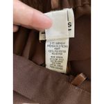 R & M Richards  Brown Pull‎ On Elastic Waist Wide Leg Slits Dress Pants Womens 16 Photo 7