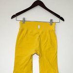 Free People Sunray Yellow Gone Adrift Bike Shorts Photo 0