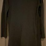 Joy Joy Black Long Sleeve Keyhole Open Back Turtleneck Dress Women's Sz Small Photo 0