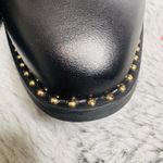 Deltan, women's Sz 9 black leather zip Photo 15