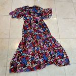 House of Harlow  x Revolve NWT $238 Sz Large Flower Maxi Dress Photo 4