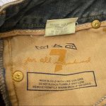 7 For All Mankind 7FAM Distressed Acid Washed Denim Jean Skirt 24 Photo 13