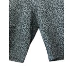 Loft ‎ Gray Black Leopard Print Biker Shorts Athleisure Casual Women's Photo 1