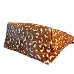 Madewell  The Medium‎ Transport Tote Printed Calf Hair Edition Pecan M6314 Bag Photo 5