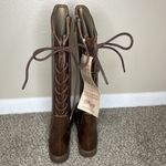 Eurosoft Riding Knee Length Boots Adjustable Calf Shaft Brown 7.5 Equestrian NWT Photo 1