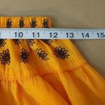 Vintage Orange and Black Screenprint Skirt Photo 4
