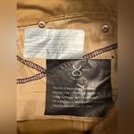 NYDJ NWOT Marca Skinny Jeans Coated Tan Brown Original Fit Leather Pants Photo 5