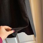 20W Wool Charcoal Pinstripe Pencil Skirt Photo 1