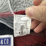 Erika Vintage  & Co Zip Up Cardigan Sweater Fair Isle Nordic Retro Women's Medium Photo 4