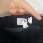 LPA NWT  Mariya Herringbone Tweed Mini Dress Black White Large Photo 7