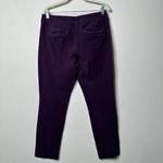 Loft Skinny Purple Dress Pants Women's 6 Photo 3