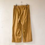 J. Crew Petite Astrid Wide Leg Chino Pants in Honey Brown Large Petite Gold Size undefined Photo 2