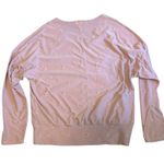 BKE Top SZ XL Peach Distressed Long Sleeve Boho Chic Lagenlook Minimalist Casual Pink Photo 4