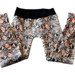 NIKIBIKI Pink & Gray Patterned Leggings Size OS Photo 0