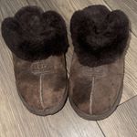 UGG  Rona Ultra-Short Sheepskin Slippers chestnut brown color size 8 Photo 7