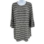 Nordstrom Reborn J Striped Ruffle Sleeve Tunic Top Large Photo 8