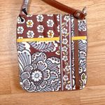 Vera Bradley Retired Purse Flipster Crossbody Bag Slate Blooms Photo 3