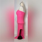 Barbie pink Pink Strapless Dress halter bodycon fit NWOT XL Photo 1