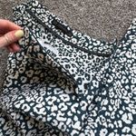 ZARA  Basic Cheetah animal leopard Print white cream and teal blue Photo 2