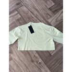 Alphalete  Women’s Performance Outlined LS Crop - Frozen Spring, Size Small Photo 11