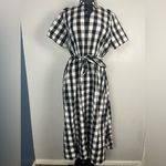Kate Spade  Broome Street Gingham Plaid Midi Shirtdress Sundress size large Photo 1