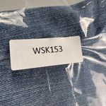 Banana Republic  Factory Y2K Button Fly Straight Denim Jeans Skirt NEW Size 10 Photo 9