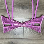 Voight Pink Garter Belt With Garters Size Medium Photo 2