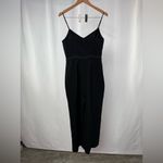 Anthropologie NWT Mave by Magdalena Jumpsuit in Black Size 6 Photo 6