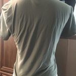 No Boundaries  size large green scrunched crop top Photo 1