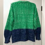 Davi & Dani  Two Tone Sweater Cardigan Women’s Medium Photo 6
