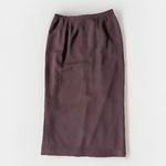 Donna Vinci Couture Brown 2pc Skirt Suit Blazer 10 Elegant Church Formal Photo 9