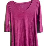 Victoria's Secret Victoria’s Secret V-Neck Long-Sleeve Nightgown In Pink - Small Photo 0
