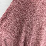 GADEWAKE Marled Red Long Sleeve Raglan Pocket Casual Top Women's Size L Size L Photo 5