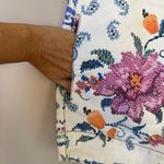 Anthropologie  FARM Rio Cotton high Waisted Shorts Romantic Bandanas NO BELT Sz L Photo 7