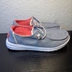 Hey Dude Wendy Chambray Braid Indigo Sneaker Slip On Womens Size 7 Casual Photo 3