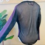 Nike purple and black mesh top M Photo 4